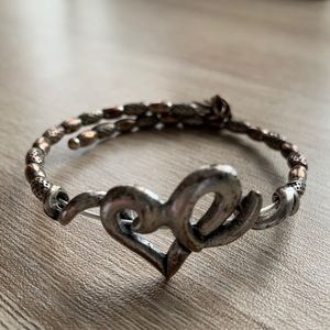 Alex and Ani Heart Wrap Bracelet